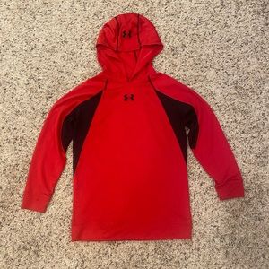 🌼 3/15 Boys’ Under Armour Hooded Long Sleeve